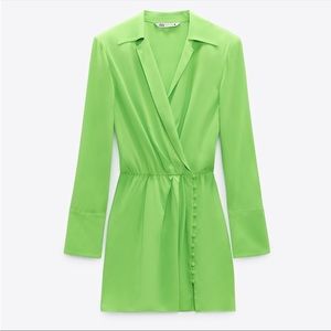 Neon Green Zara Dress
